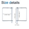 INCREWAY Wire Lock Pin, 8PCS 1/4" Carbon Steel Shaft Locking
