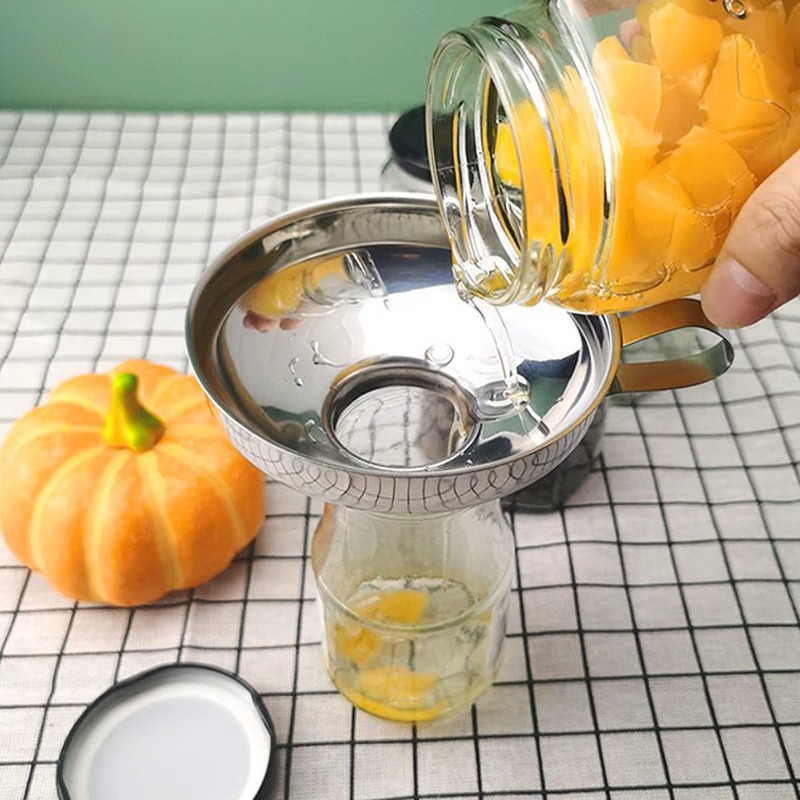 Canning Funnel for Kitchen Use, Wide Mouth Funnel for Mason