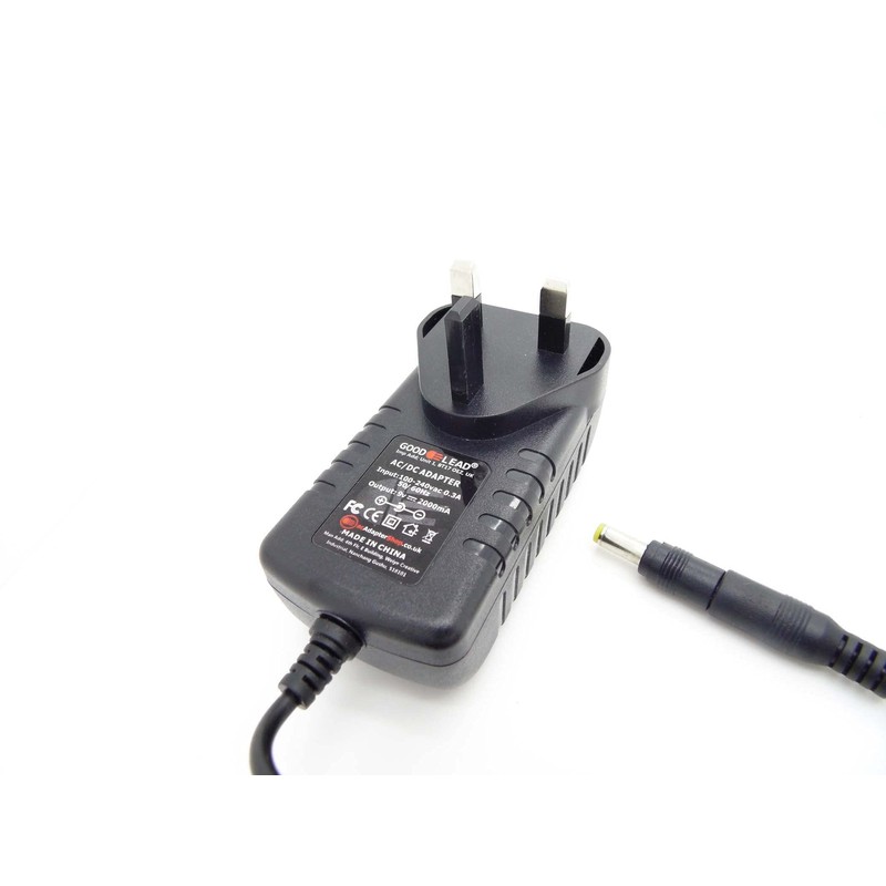 Replacement for 9 Volt 1.5A AC-DC Adaptor Power Supply for