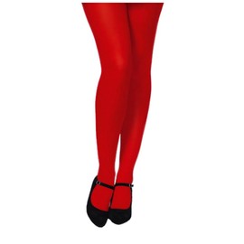 YHT Women’s 100 Denier Solid Color Tights, Long Legs, Beautiful Legs, Red