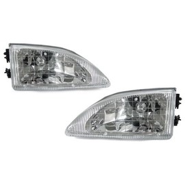 Tiffin Allegro 2000 RV Motorhome 4 Piece Set Left & Right Replacement Front Headlights & Turn Signal Corner Lights