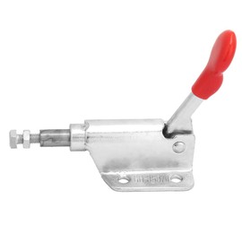 Push Toggle Clamp, Pull Quick-Release Horizontal Lever Action Toggle Clamp, Galvanized Iron 10mm Range 132.28 lbs Capacity