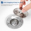 Blendura Sink Plug (32-42 mm), Drain Plug Sink with Hair