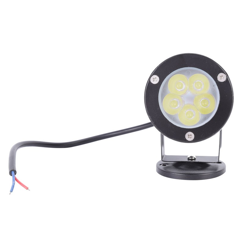 Aluminum 5W LED Lawn Lamp IP65 Waterproof Base Landscape Spot