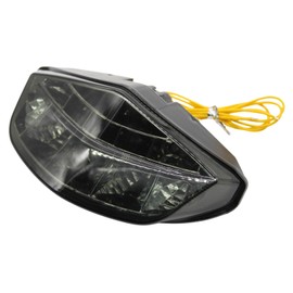 iTobest Taillight - Integrated LED Tail Brake Turn Signal Light Compatible with DUCATI Monster 659 696 795 796 1100S EVO(Black)