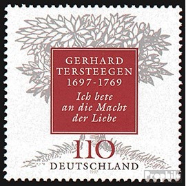 Prophila Collection BRD (BR.Deutschland) 1961 (Complete Edition) 1997 300th Birthday G. Tersteegen (Stamps for Collectors)