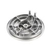 Front Brake Shield, Polished Aluminium - Simson S50, S51, S70,