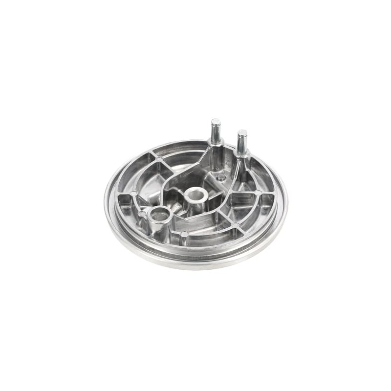 Front Brake Shield, Polished Aluminium - Simson S50, S51, S70,