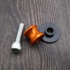 EMSea 2pcs Motorbike Aluminum Swing Arm Spools Compatible with KTM