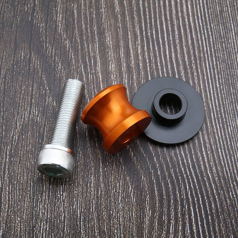 EMSea 2pcs Motorbike Aluminum Swing Arm Spools Compatible with KTM