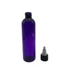 Natural Farms 4 oz Plastic Purple Cosmo BPA FREE Bottles