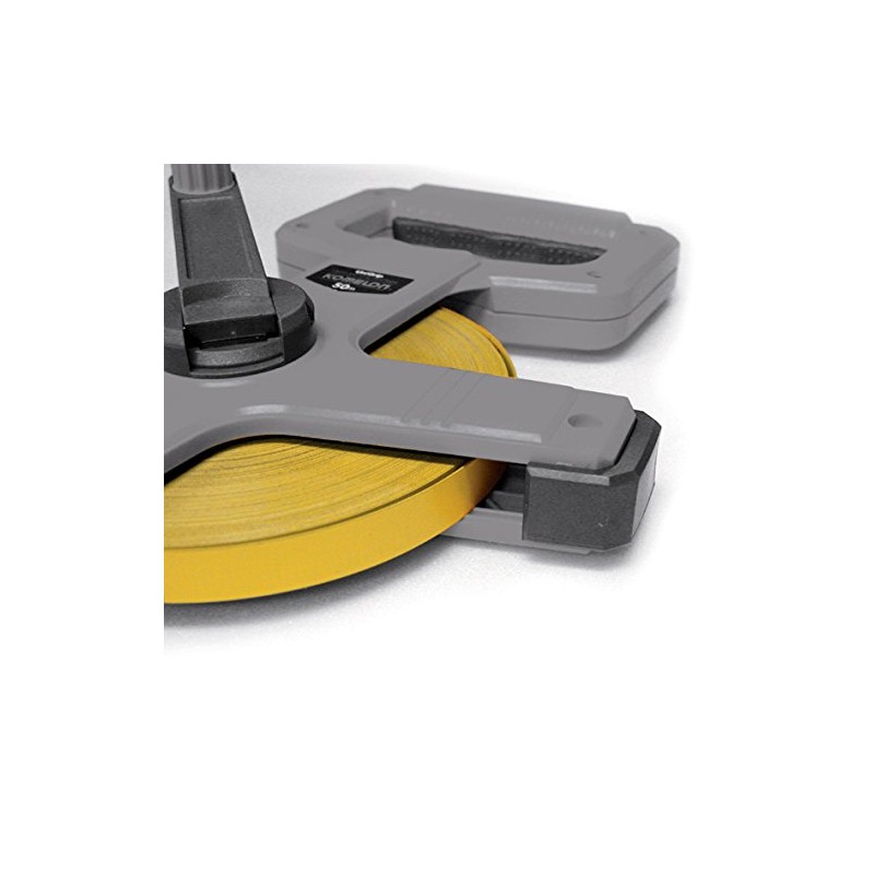Komelon N6100 Open Reel Long Steel Tape Measure, 100-Feet