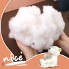 450g/15.87oz Polyester Fiber Fill, High Resilience Fiberfill Soft Fluffy Fiber