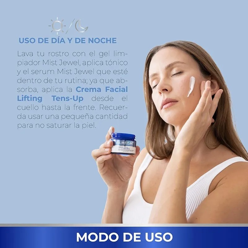 Crema Facial De Colágeno, 50 G, Hidrata Y Reafirma La