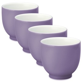 FORLIFE Q Tea Cup (Set of 4), 7 oz., Purple