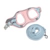 Cat Vest Harnesses and Leash Color Blocked Reflective Adjustable Escape