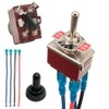 INDUSTRIAL BOY Momentary Reverse Polarity Switch 12V 30A | DPDT