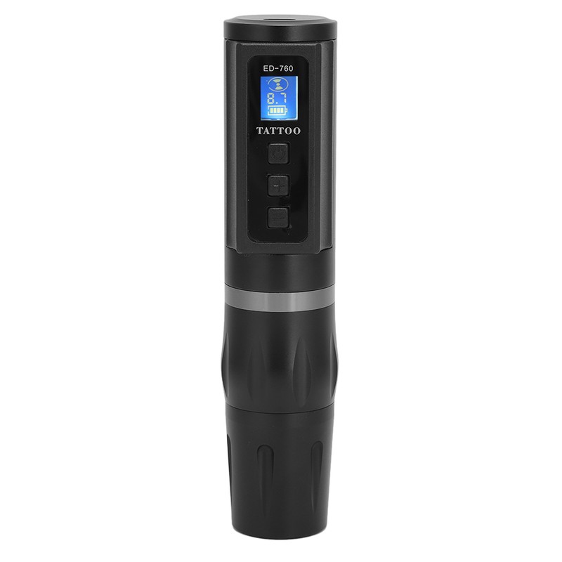 Cordless Tattoo Pen Machine Aluminum Alloy Frame Digital Display High