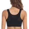 DotVol Comfort Front Closure Bra for Women Back Support Full