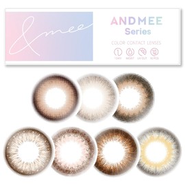 エンジェルカラー アンドミー ワンデー AngelColor AND MEE 1day 【1箱10枚入】 14.5mm カラコン 【06ピュア／±0.00】