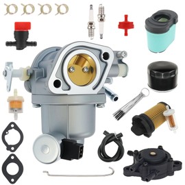 594207 Carburetor Kit, Compatible with B&S 40U777 40U877 44U577 44U677 44U777 44U877 Replacement for Briggs & Stratton 597128 596375 595321 595216 597126 594207