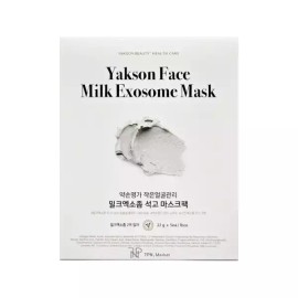 Yakson 약손명가 청결유지 마스크팩 밀크엑소좀 석고 22g 5매 Yakson Premium Cleansing Maintenance Mask Pack Milk Exosome Plaster 22g 5 Sheets [Yakson Myeongga Milk Exosome Plaster Mask Pack 22g x 5 sheets]