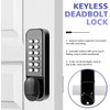 Keyless Door Locks with Keypads Door Knob, Mechanical Digital Code