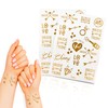 Cavore 40 JGA Tattoos in Metallic Gold - Bride Tribe
