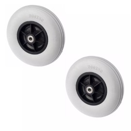 Pride 8" x 2" (200x50) Caster Tire Wheels for Jazzy & Jet Wheelchairs 8x2 200 X 50