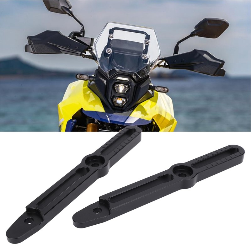 Windscreen Adjusters Bracket Kit Aluminum Reduce Noise Replacement for Suzuki