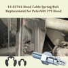 13-03761 Hood Cable Spring Bolt Replacement for Peterbilt 379 Hood