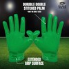 SFIA Football Receiver Gloves One Color - PRO Skull Stealth