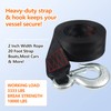 VEITHI Boat Winch Strap with Hook,Boat Trailer Winch Strap 2