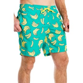 Tipsy Elves Traje de baño de verano para hombre, traje de baño de verano para hombre, Banana, XX-Large