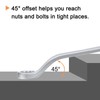 sourcing map 2pcs 45-Degree Offset Box End Wrench 10mm x