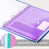 Document Wallet A4 30 Pack, Document Folder A4 Transparent Portfolio