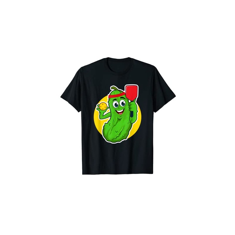 Pickleball Funny Pickleball T-Shirt, black