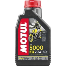 Aceite para motor Motul semi-sintético 20W-50 para moto/cuatriciclo de 1 unidad x 1L
