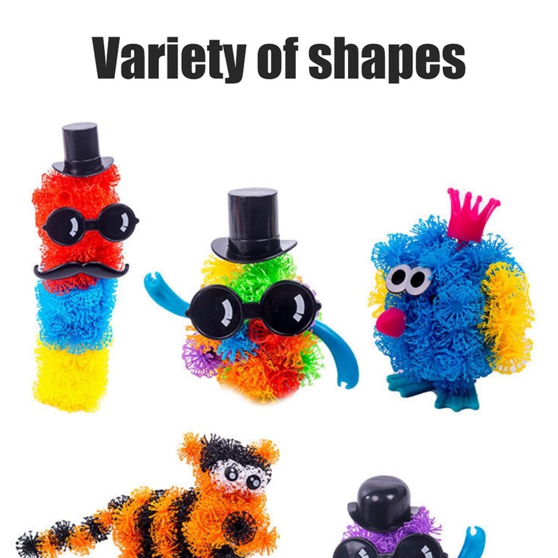 Srliya Educational Sticky Balls, DIY Building Block Toy Children from