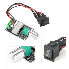 Dc Motor Speed Controller Speed Regulator DC Motor Driver PWM Reversible DC Motor Driver with Switch 6V 12V 24V 3A Other industrial automation 24v dc motor speed controller