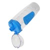 Fruit Infuser Water Bottle Anti Slip Grip Flip Top Lid