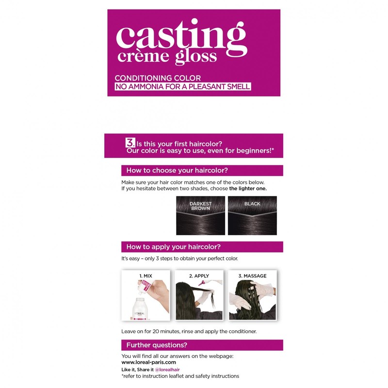 L'Oréal Paris Casting Crème Gloss Semi-Permanent Hair Colour - 200