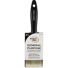 FixtureDisplays Merit Pro 00292 2-1/2" General Purpose Polyester Paint Brush