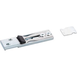 GEZE ECline 148820 TS 5000 Locking Unit Door Cover for Slide Rails Silver