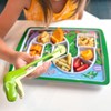 Cartoon Dinosaur Eating Training, Chopsticks, Chopsticks Correction, Auxiliary Tableware (Green