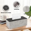 PU Leather Tissue Box, Cosmetic Tissue Box, Tissue Box Holder,