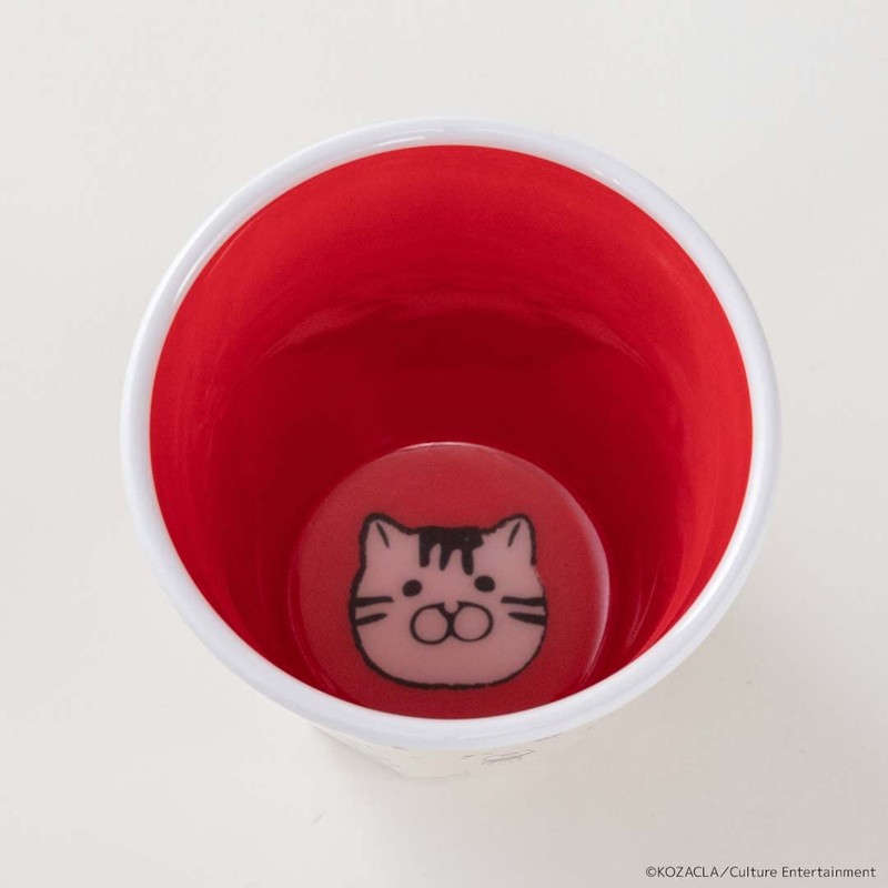 NEKONOBA Melamine Cup, Funny Cat, 9.1 fl oz (270 ml)