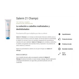 Salerm 21 Silk Protein Shampoo Con Ácido Hialuónico 300ml