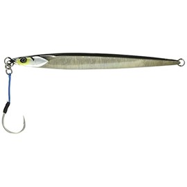 JACKALL Metal Jig, Bumble's Jig, Semi-Long, 8.8 oz (250 g), Gray Metallic Magma