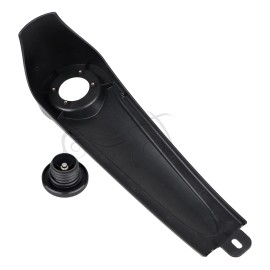 Unbranded Dash Fuel Console Gas Tank Cap Cover Fit For Harley Electra Road Glide EFI FLHTI